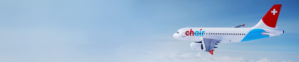 Chair Airlines banner
